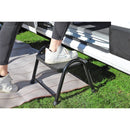 Wamovo® Camping Trittstufe Wohnwagen Wohnmobil 38x26x24cm 150kg Tritthocker – Tritt drauf!