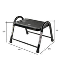 Wamovo® Camping Trittstufe Wohnwagen Wohnmobil 38x26x24cm 150kg Tritthocker – Tritt drauf!