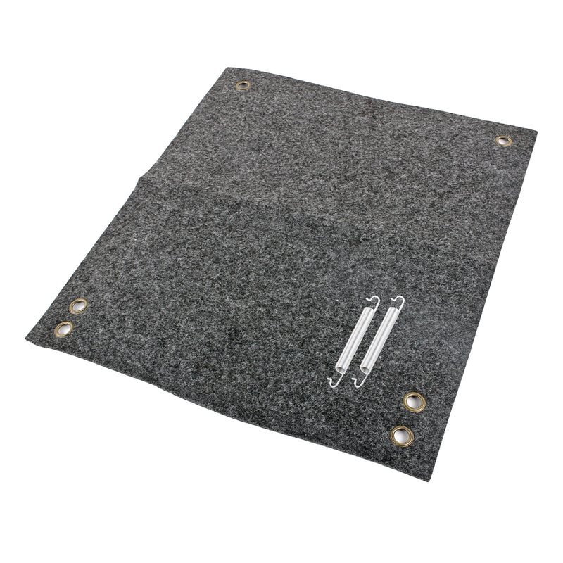 Doppeltrittstufe | inkl Filz-Fussmatte | gummiert | 4kg | bis 150 kg |