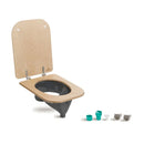 Trenntoiletten Einsatz & Holzsitz – DIY Trenntoilette mit Separator & nachhaltigem Toilettensitz