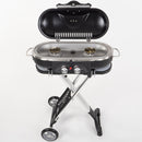 Camp4 Trolley Grill - 50mbar Piezo-Zündung 2-Kochplatten BBQ Tischgasgrill