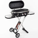 Camp4 Trolley Grill - 50mbar Piezo-Zündung 2-Kochplatten BBQ Tischgasgrill
