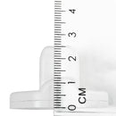 Türfeststeller Set 2 tlg., Lochabstand: 30 mm, 45 mm, weiß