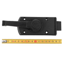 Türschloss komplett für Wohnwagen inkl. Schlüssel 25-35 mm Wandstärke schwarz