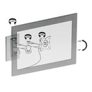 TV Halterung für Wohnwagen & Wohnmobil 15"-27"  max 15Kg 3 Positionen schwenkbar