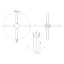 4 Stk. Faltbarer Untersetzer Silikon grau hitzebeständig Topfuntersetzer Camping