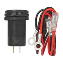 USB-Einbausteckdose 2x Typ A, 1x Typ C + Voltmeter, Auto Steckdose Autoladegerät