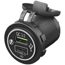 Dual USB-Steckdose Ladegerät USB-C und USB-A 12/24V 3A Autoladegerät 2-fach