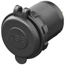 Dual USB-Steckdose Ladegerät USB-C und USB-A 12/24V 3A Autoladegerät 2-fach