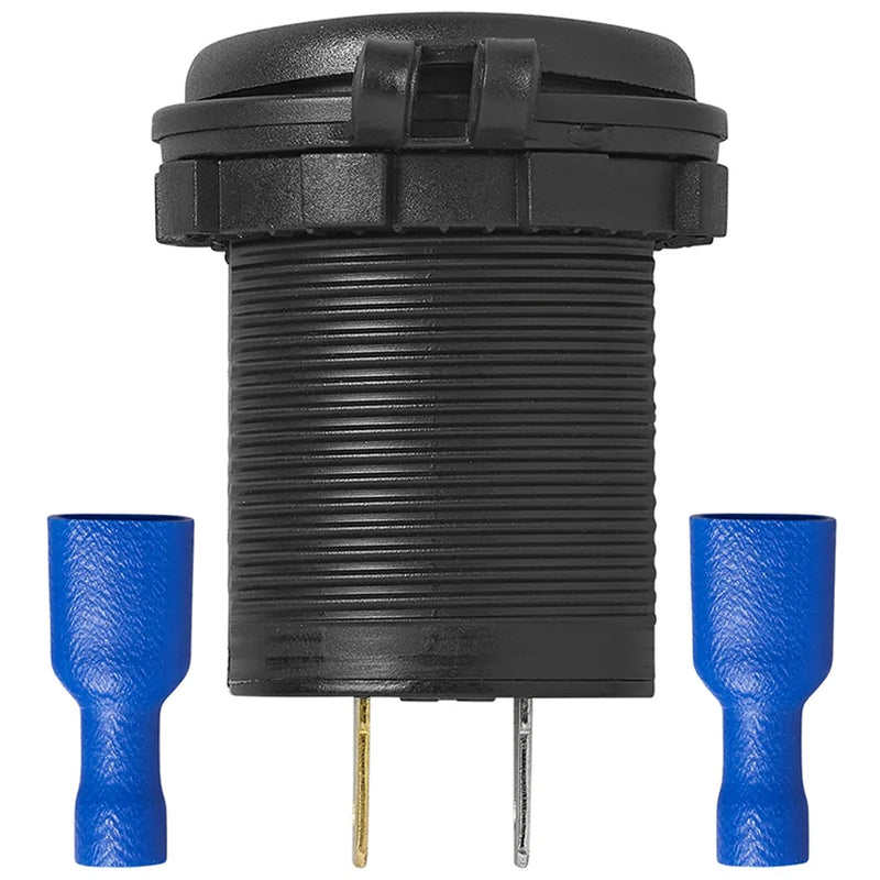 Dual USB-Steckdose Ladegerät USB-C und USB-A 12/24V 3A Autoladegerät 2-fach