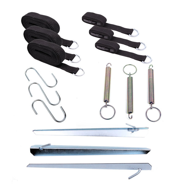 Sturmleinen Set 15 tlg. für Zelte und Markisen