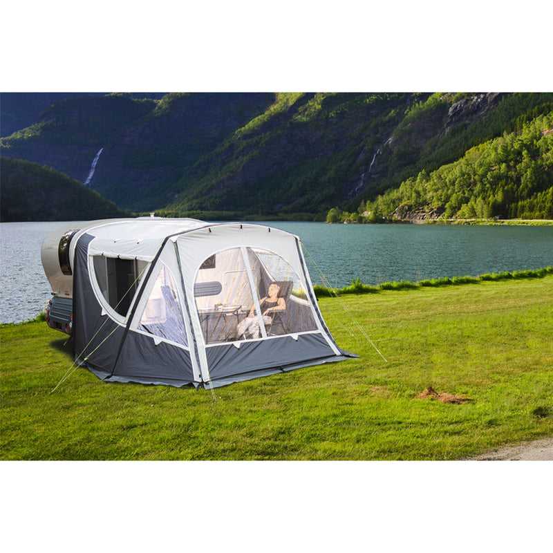 Vorzelt aufblasbar passend für Adria Action 361 - Luftgestänge, Wohnwagen Zelt