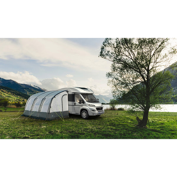 Reisemobilzelt CASA AIR II, aufblasbar, grau, inkl. Luftpumpe, Wohnmobil Vorzelt