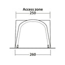 Busvorzelt Newburg 160 AIR - Aufblasbares Vorzelt Drive Away Camping Luftvorzelt