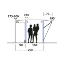 Busvorzelt Newburg 160 AIR - Aufblasbares Vorzelt Drive Away Camping Luftvorzelt