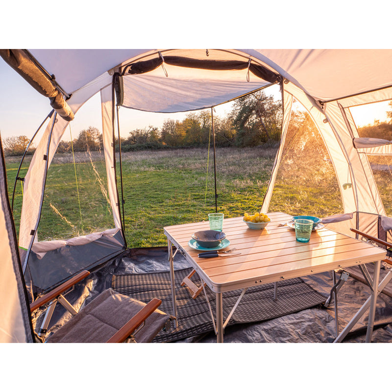 Busvorzelt Tour Easy 4, 1-Tunnel-Vorzelt für Campingbus mit Schleuse 300x270cm
