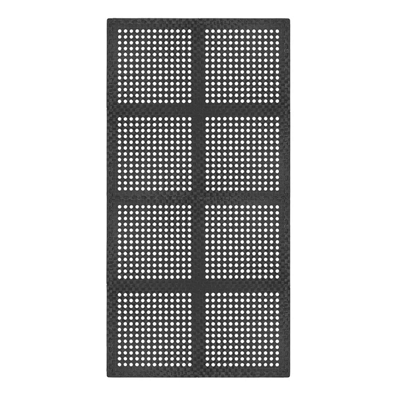 Vorzeltboden 8er Set Vorzelt Bodenplatten aus EVA 60x60cm Puzzlematte Schwarz