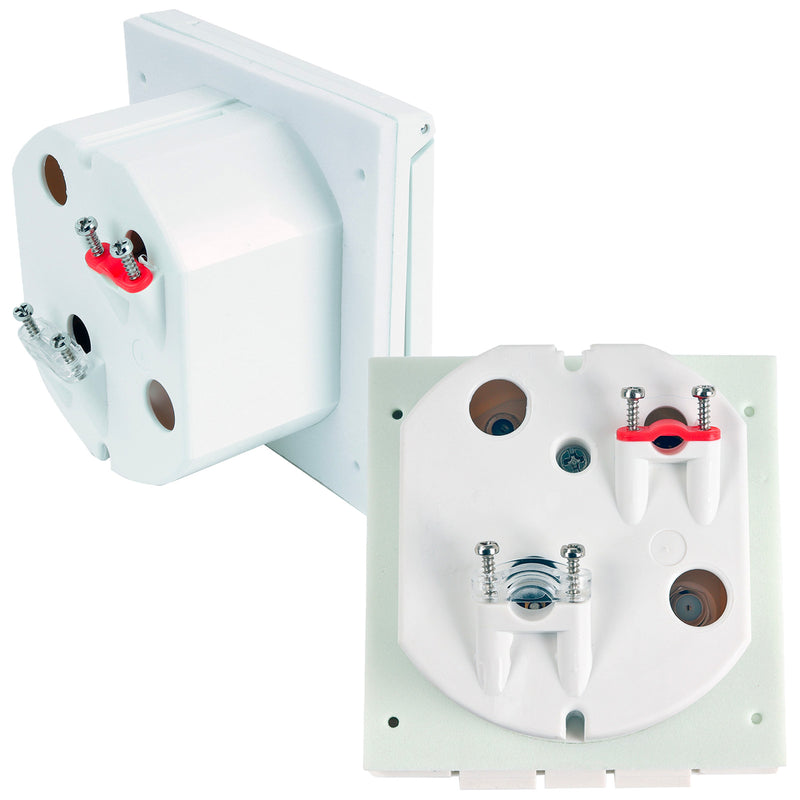 Multi Aussensteckdose | versch. Farben |  240V | 12V | Antenne | Satellit | IP44