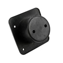 Vorzeltsteckdose 220V weiß 9 x 9 mit Deckel Gummiabdichtung IP44