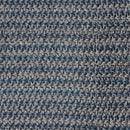 wamovo Vorzeltteppich 250 x 600 cm graublau atmungsaktiv waschbar gesäumt Ösen