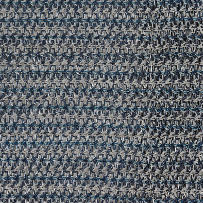 wamovo Vorzeltteppich 250 x 500 cm graublau atmungsaktiv waschbar gesäumt Ösen