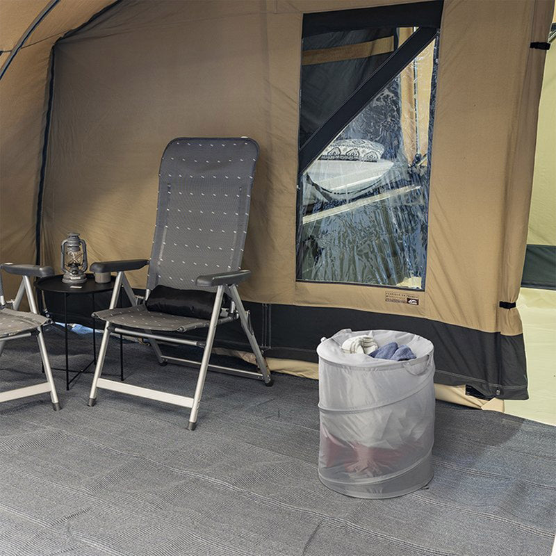 Faltbarer Wäschekorb | 51cm | Ø 45cm | Wäschesack | Wäschetonne | für Camping