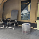 Faltbarer Wäschekorb | 51cm | Ø 45cm | Wäschesack | Wäschetonne | für Camping