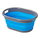 Faltbarer Wäschekorb 17 Liter platzsparender Wäschesammler für Camping Wohnwagen