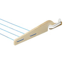 Wäscheleinen Set horizontale Rangiergriffe 3-tlg. Wohnwagen Wäscheleinenhalter