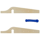 Wäscheleinen Set horizontale Rangiergriffe 3-tlg. Wohnwagen Wäscheleinenhalter