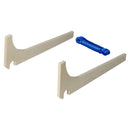 Wäscheleinen Set für vertikale Rangiergriffe 3-tlg. Wohnwagen Wäscheleinenhalter