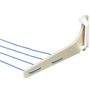 Wäscheleinen Set für vertikale Rangiergriffe 3-tlg. Wohnwagen Wäscheleinenhalter