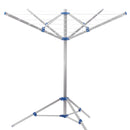 Camping Wäschespinne 15 Meter Leine, Spannweite 152 cm , Höhe 150 cm + Heringe