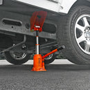 Hydraulischer Wagenheber für Doppelachse + Wasserwaage für Wohnwagen Anhänger 2t