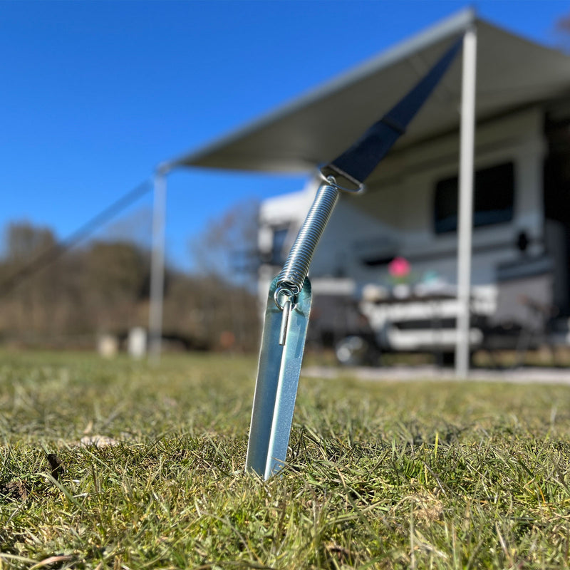 Wamovo Abspannset 6 tlg., 2x 3 Meter Sturmsicherung für Omnistor Markisen