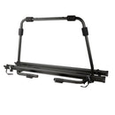 Deichsel Fahrradträger Wohnwagen 2 Fahrräder belastbar bis 40kg klappbar Schwarz