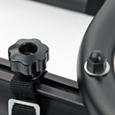 Deichsel Fahrradträger Wohnwagen 2 Fahrräder belastbar bis 40kg klappbar Schwarz