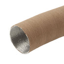 10 Meter Isolierschlauch 65 mm Wamovo® Beige Warmluftverteilerrohr