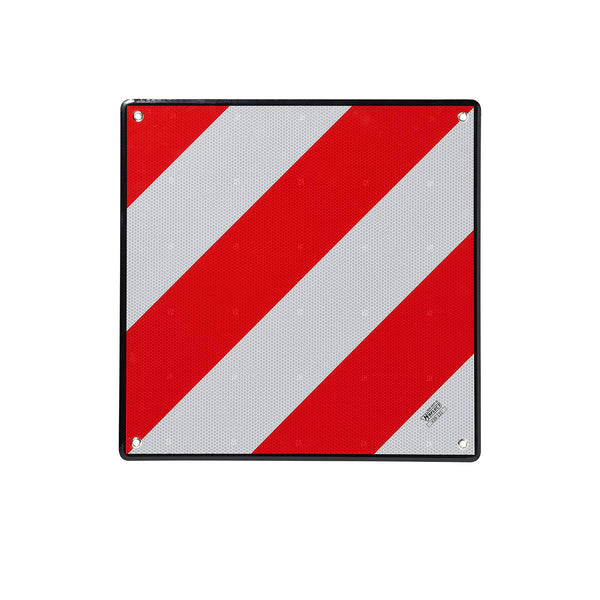 Warntafel Spanien Aluminium 50x50 reflektierend