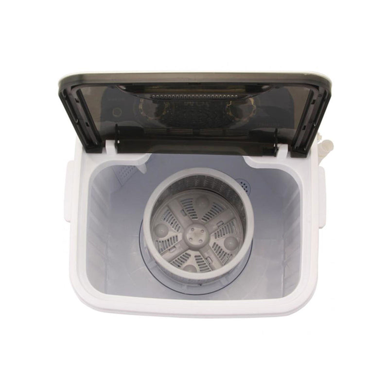 Mini Waschmaschine für 2kg nasse Wäsche Toplader Mobile Camping Not Waschmaschine