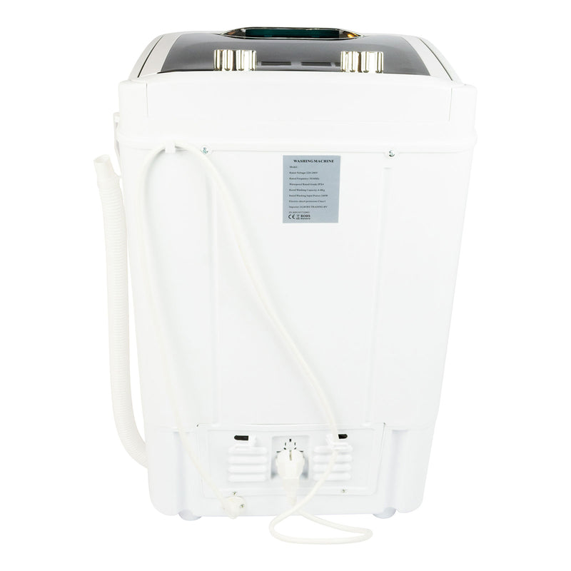 Mini Waschmaschine für 2kg nasse Wäsche Toplader Mobile Camping Not Waschmaschine