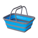 Faltbare Waschschüssel 16 Liter Spülschüssel Camping Faltschüssel Silikon Spüle