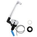 12V Wasserhahn Novo Chrom, Kunststoff, Bauhöhe: 135 mm, 90 g & Tauchpumpe