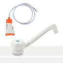 12V Wasserhahn Windsor weiß, Kunststoff, Bauhöhe: 135 mm, 90 g & Tauchpumpe