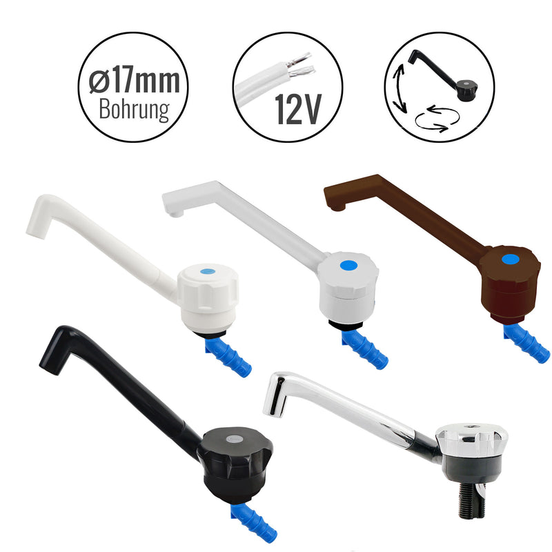 12V Wasserhahn Novo/Windsor für Kaltwasse