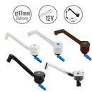 12V Wasserhahn Novo/Windsor für Kaltwasser 5 Farben zur Auswahl