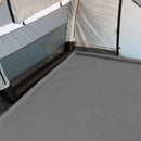 Wasserschutzplane mit Rand 250-300x250-500cm Bodenplane für Campingzelt, Vorzelt
