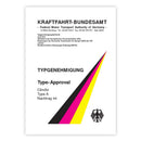 Windabweiser vorne mit ABE rauchgrau VW Bus + Transporter T5 03-15