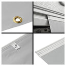 10x Wamovo Windblende Unterbodenschutz Unterboden Bereifungsschutz PVC 50cm Höhe