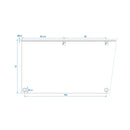 Wamovo Windblende Unterbodenschutz 1 - 10m PVC Unterboden & Bereifungsschutz